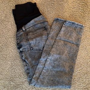 Sonoma cropped maternity jeggings